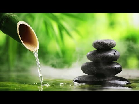 Soothing Bamboo Fountain & Piano | Natural Ambience for Deep Sleep, Spa, Yoga & Focus, Healing