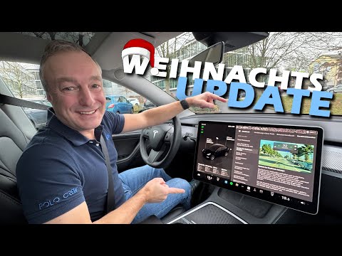 Tesla Weihnachtsupdate 2025 (2025.44.25.1) endlich da!