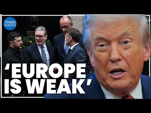 Trump slams Europe as 'the land of the weak'