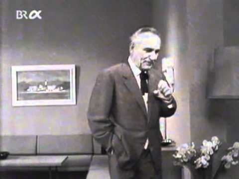 Luis Trenker erzählt aus der Nachkriegszeit