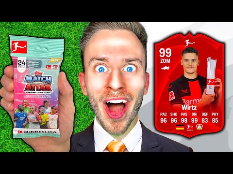 BUNDESLIGA SPIELKARTEN bestimmen mein Team! 👀🔥 (*zu wild*)