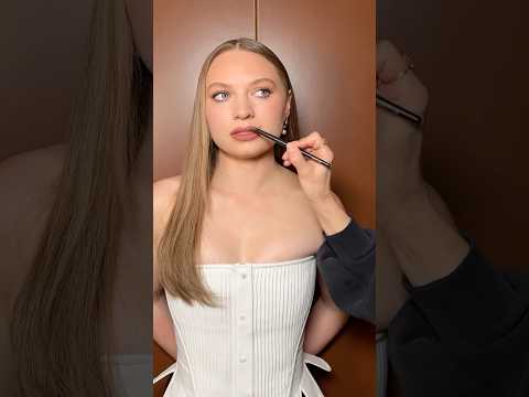 3 days of press and premiere of Wes Anderson’s The Phoenician Scheme with Mia Threapleton ✨ #makeup