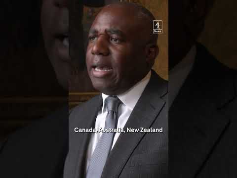 David Lammy MP announces sanctions on two Israeli far-right ministers