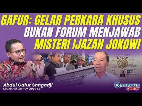 Pengacara Roy Suryo CS: Gelar Perkara Khusus Bukan Forum Menjawab Misteri Ijazah Jokowi | #SPEAKUP