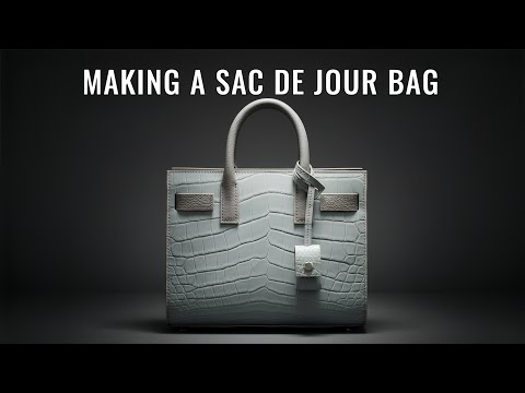 Making a "SAC DE JOUR" Bag | Free pattern + Full Tutorial