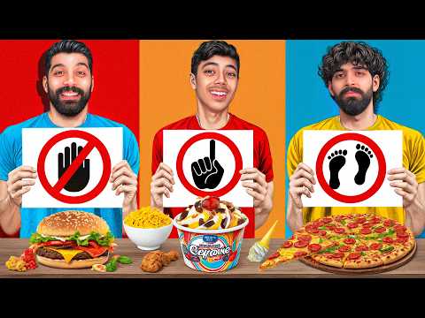 هرکی بیشتر بخوره برندس با قانون های عجیب🤣🍕