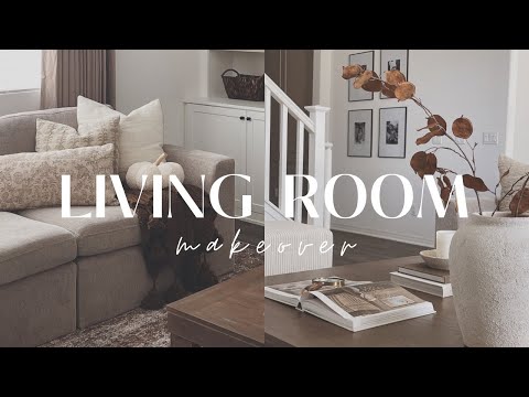 Living Room Refresh & Fall Decorate With Me || Shelf Styling || DIY Decor + Special Announcement