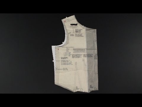 How To Increase The Bustline In A Commercial Pattern