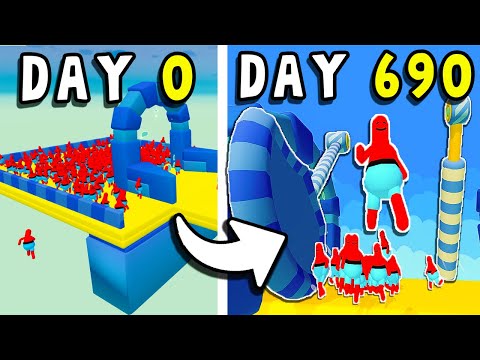 AI Learns to DOMINATE Fall Guys in 2,564,466 Steps!