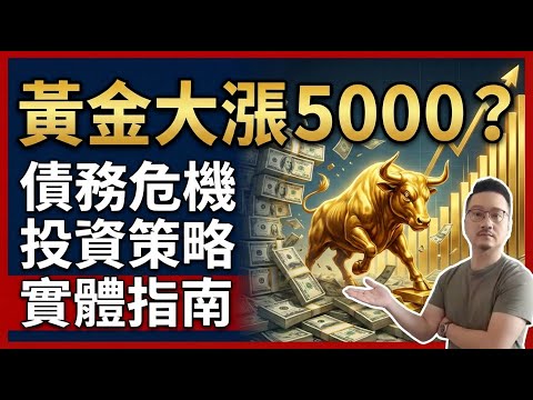 黃金大漲背後債務危機！專家預測衝5000美元？投資策略+實體黃金指南