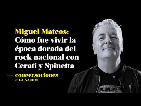 Miguel Mateos: cómo fue vivir la época dorada del rock nacional con Cerati, Spinetta y Virus