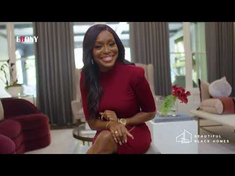Miss Quad Webb is Getting Warm and Cozy for the Holiday Season | Beautiful Black Homes | EBONY