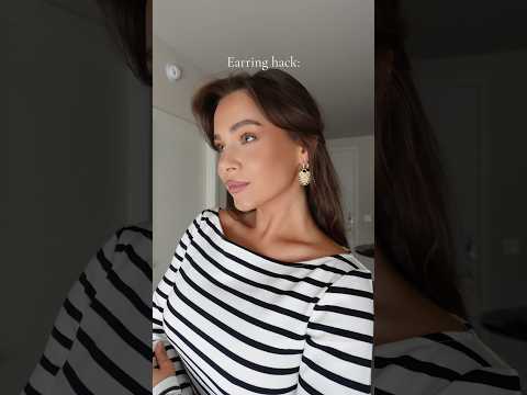 Earring hack #styling #howtostyle #fashionhacks #outfitideas
