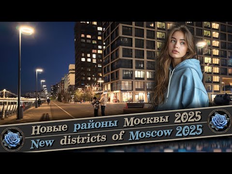 🇷🇺 Moscow 2025. New districts of Moscow. Residential complex River Park. Metro Nagatinsky Zaton.