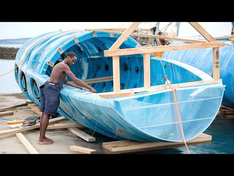 Man Transforms 5,000 Liter Water Tank into Amazing Boat by @Mustaqim Muhammad Hatta