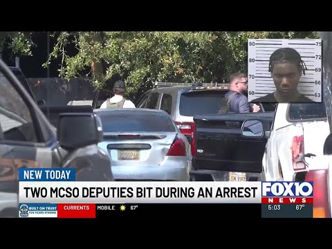Man accused of biting Mobile County deputies during warrant service