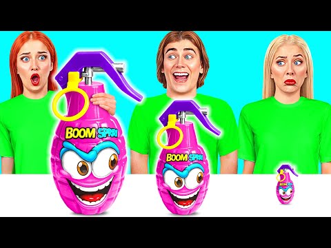 Big, Medium and Small Plate Challenge | Crazy Kitchen Situations by Trend DO Challenge