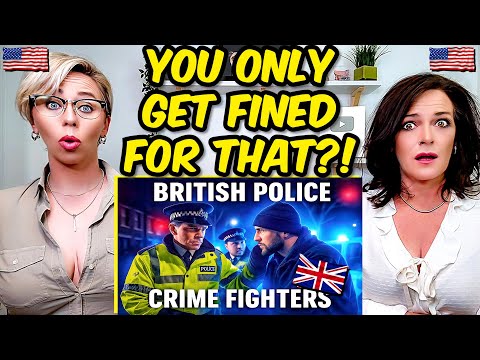American Couple Reacts: We Finally Watched British Police in Action | Crimefighters!