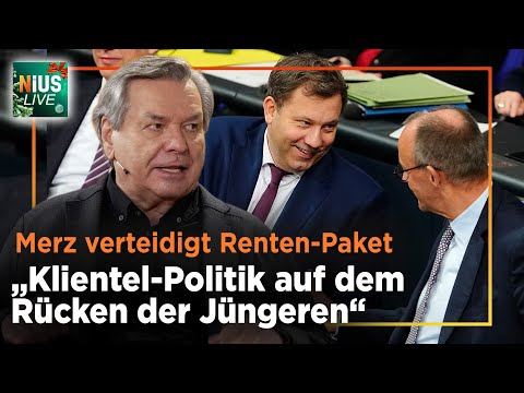 Merz’ Renten-Märchen: Die bittere Wahrheit für Millionen Sparer | NIUS Live vom 08. Dezember 2025