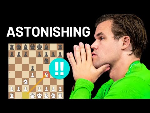 Watch Carlsen Crush Alireza With The Jobava London System