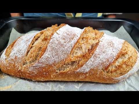I don't buy bread anymore! The new perfect recipe for whole wheat bread