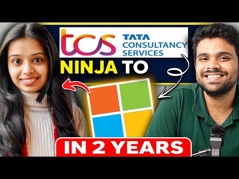 Journey from TCS Ninja 🥷 to Microsoft SDE | Preparation | Microsoft Interview Process