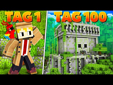 Schaffe ich es 100 Tage in einer Dschungel Welt zu überleben?