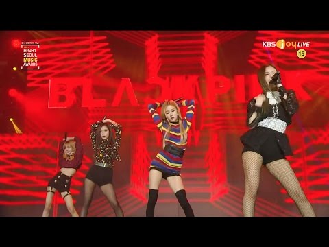 BLACKPINK - ‘불장난 (PLAYING WITH FIRE)’ + ‘붐바야 (BOOMBAYAH)’ in 2017 Seoul Music Awards
