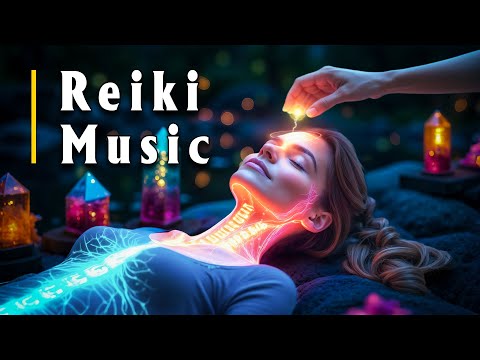 (No Ads) Reiki Music For Deep Sleep • Anxiety Relief, Melatonin Release • Stop Overthinking #3