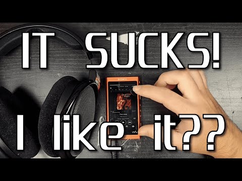 This thing blows (I like it) -Sony Walkman NW-A50