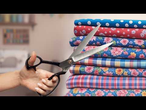 8 Very Easy Beautiful Summer Dress Sewing with Summer Fabrics