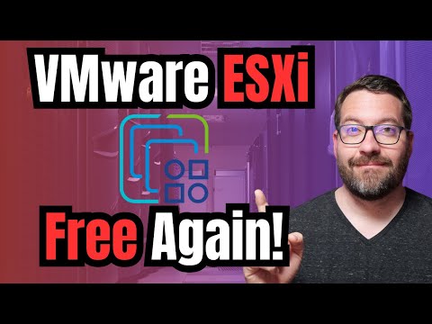 VMware ESXi Free Once again with 8.0U3e! See how to Download it!