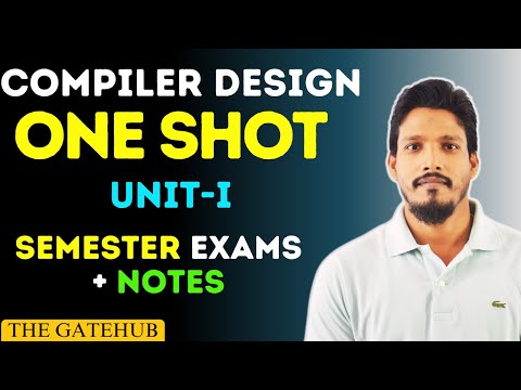Compiler Design UNIT 1 One Shot || AKTU