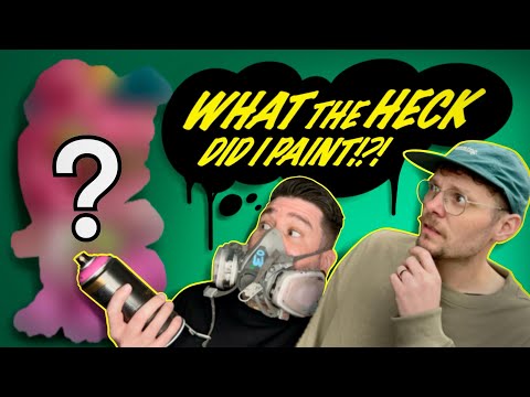 Painting Ten Hundreds Studio During Artists in Wonderland