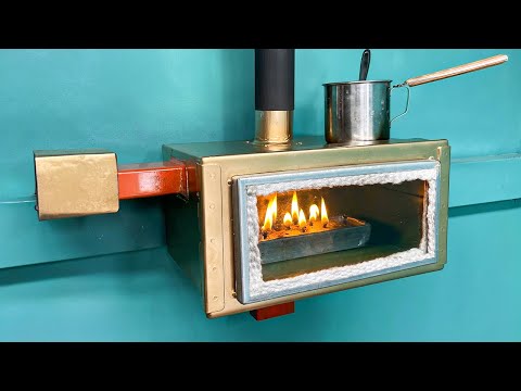 Millions of soldiers do not know this knowledge! Homemade mini heater from ammo box