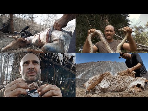 He Caught Goats And Snakes Barehanded And Feasted On Grilled Meat At The Camp.