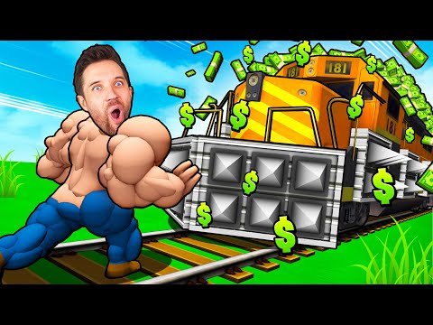 ICH STOPPE ZÜGE für GELD in Roblox Stop the Train Simulator