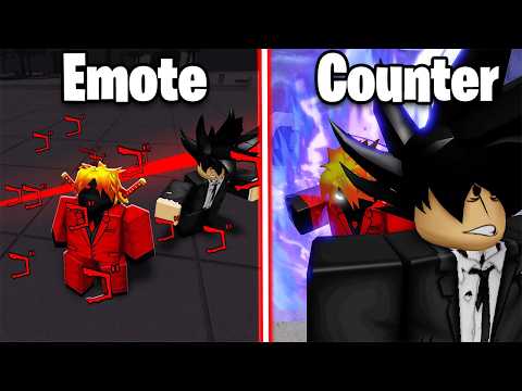 Trolling Players With Emotes and DEATH COUNTER in The Strongest Battlegrounds