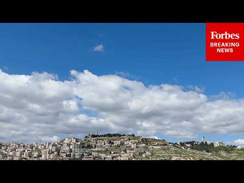 RAW VIDEO: Iran Launches Fresh Missile Attacks On Jerusalem After Ayatollah's Death