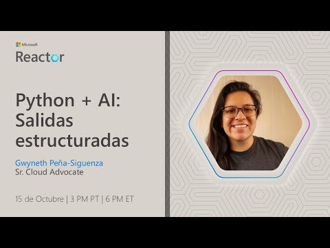 Python + AI: Salidas estructuradas