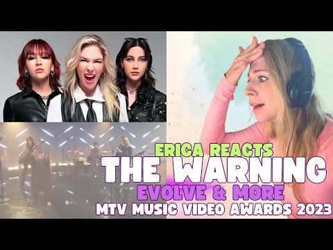 Erica Reacts - The Warning - Evolve and More - MTV music awards 2023