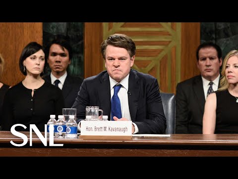 Kavanaugh Hearing Cold Open - SNL