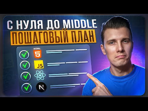 How to Become a FRONT-END Developer: A Clear Path from Beginner to Middle [2025]