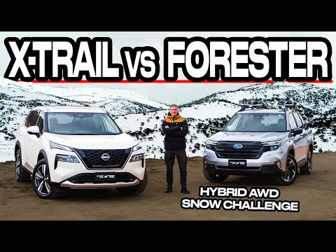 Which SUV is Best for Fuel Economy and Snow Trips? Nissan X-Trail e-Power vs Subaru Forester Hybrid