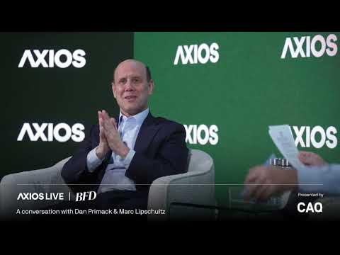 Blue Owl Capital’s Marc Lipschultz & Axios’ Dan Primack