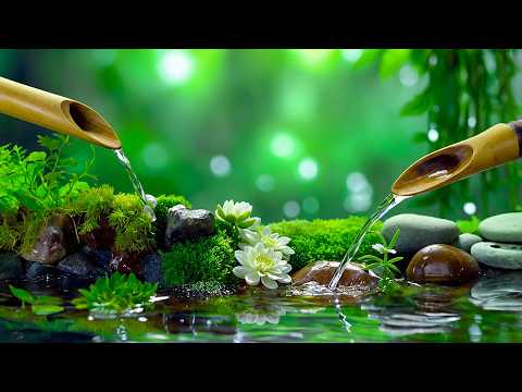 Relaxing Piano Music Bamboo Water Fountain, Sleep Music, Relaxing Music, Meditation Music #48