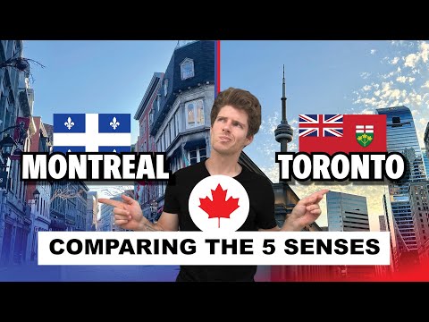 Montréal vs Toronto 🇨🇦 | Comparing the Senses