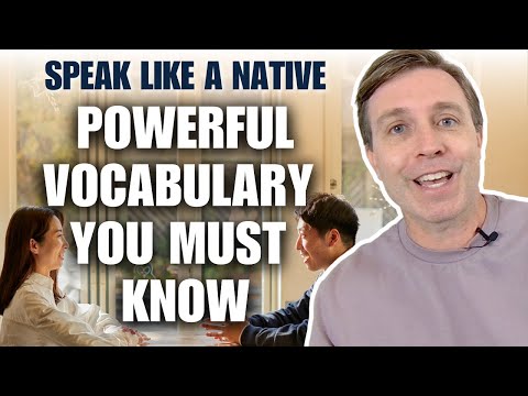 Speak Like a Native 💬 Powerful Vocabulary You MUST Know