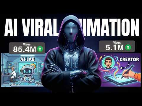 This FREE AI Makes VIRAL Animation Videos (No Skills Needed!)