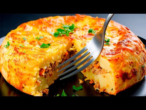 Potatoes and eggs will wow everyone! How to make delicious potatoes for New Year's!